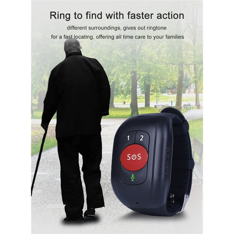 AB15-Smart Watch Bracelet 4G L - Fall Detection Watch บทวิจารณ์และราคา