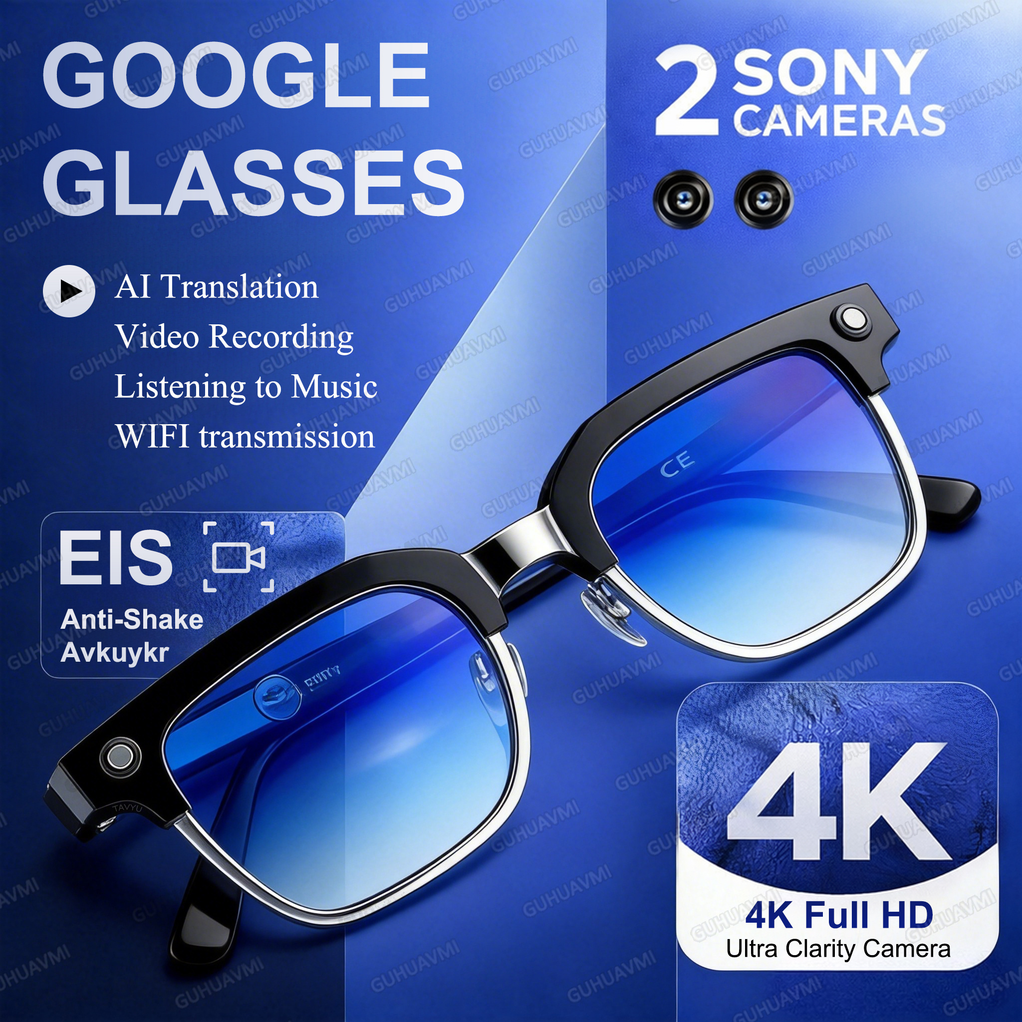 2026 World Premiere 4K HD Came - Smart Glasses Lens บทวิจารณ์และราคา