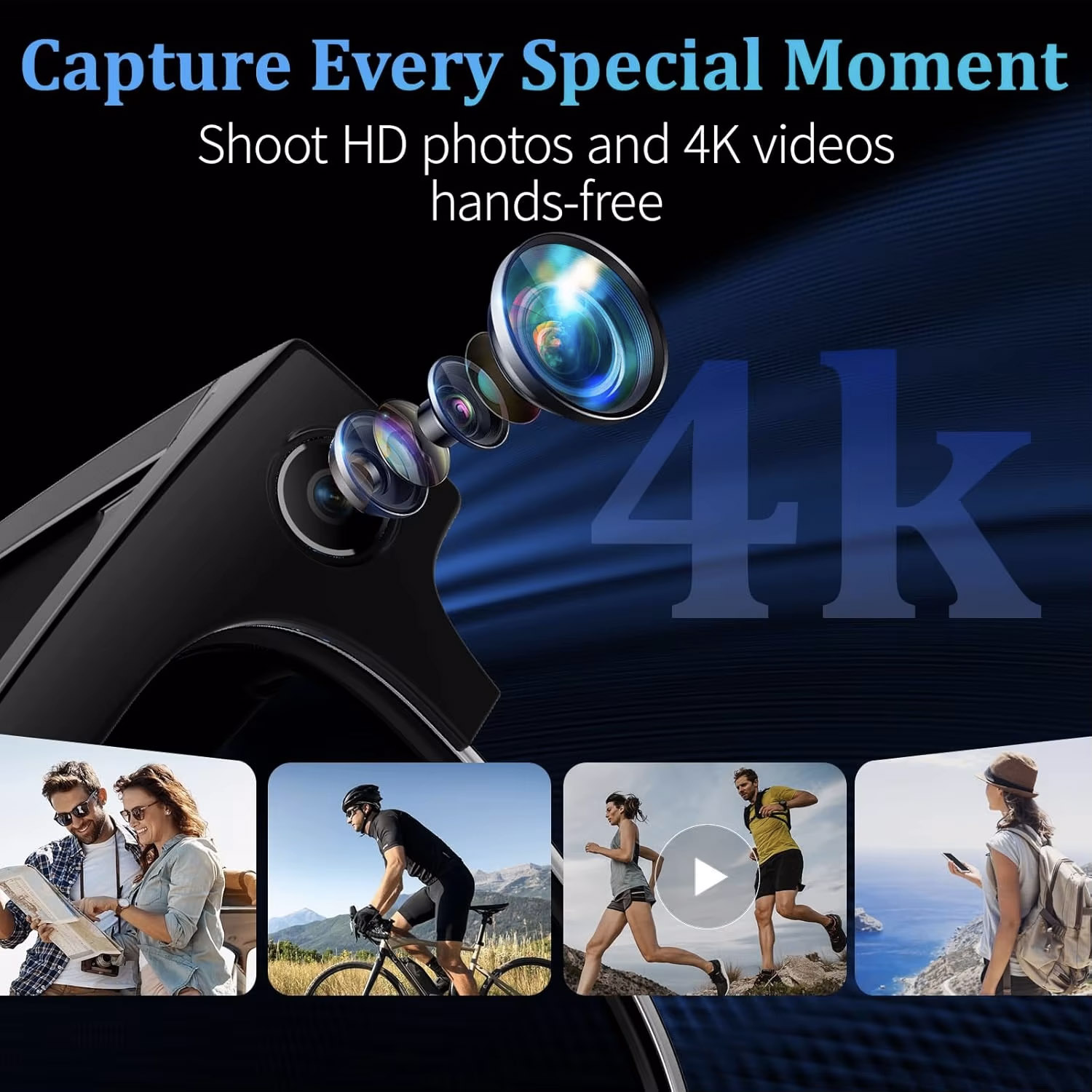 2026 World Premiere 4K HD Came - Smart Glasses Lens บทวิจารณ์และราคา