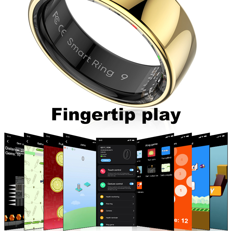 R08 Smart Ring Men Women With  - Temperature Ring Skin บทวิจารณ์และราคา