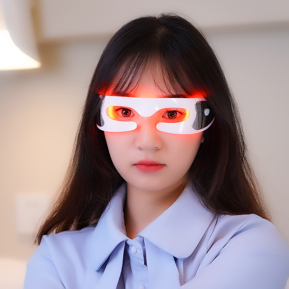 LED Eyecare Mask Device EMS Si - Light Therapy Glasses บทวิจารณ์และราคา