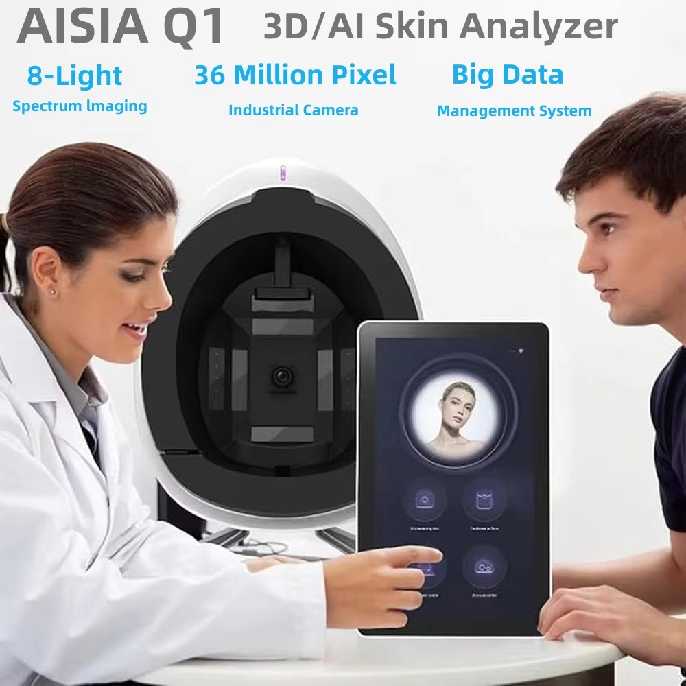 AISIA Q1 3D AI Facial Skin Ana - Galvanic Skin Sensor บทวิจารณ์และราคา
