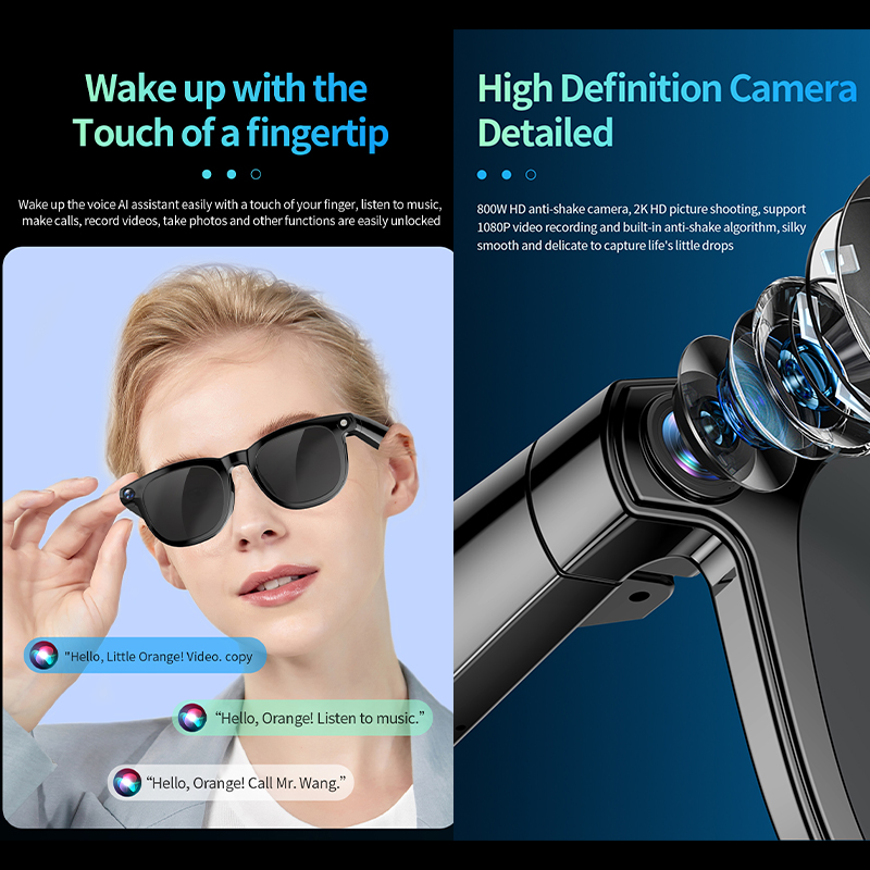 2026 Smart Glasses 800W Camera - Smart Glasses Lens บทวิจารณ์และราคา