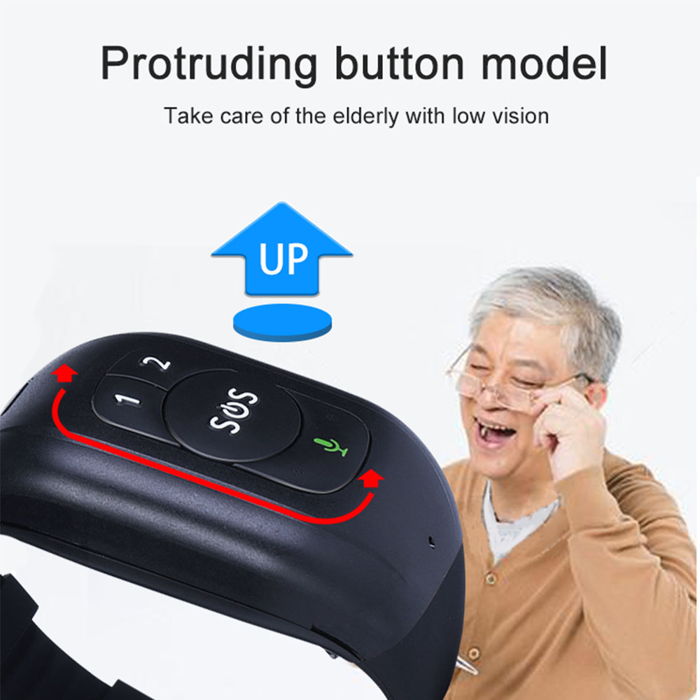 Vjoycar New Smart GPS Bracelet - Fall Detection Watch บทวิจารณ์และราคา