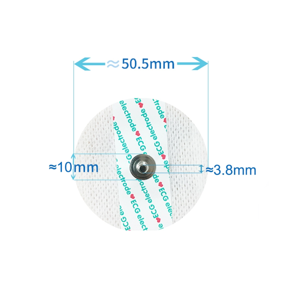 50pcs/1Bag ECG EKG Electrode P - Ecg Patch Monitor บทวิจารณ์และราคา
