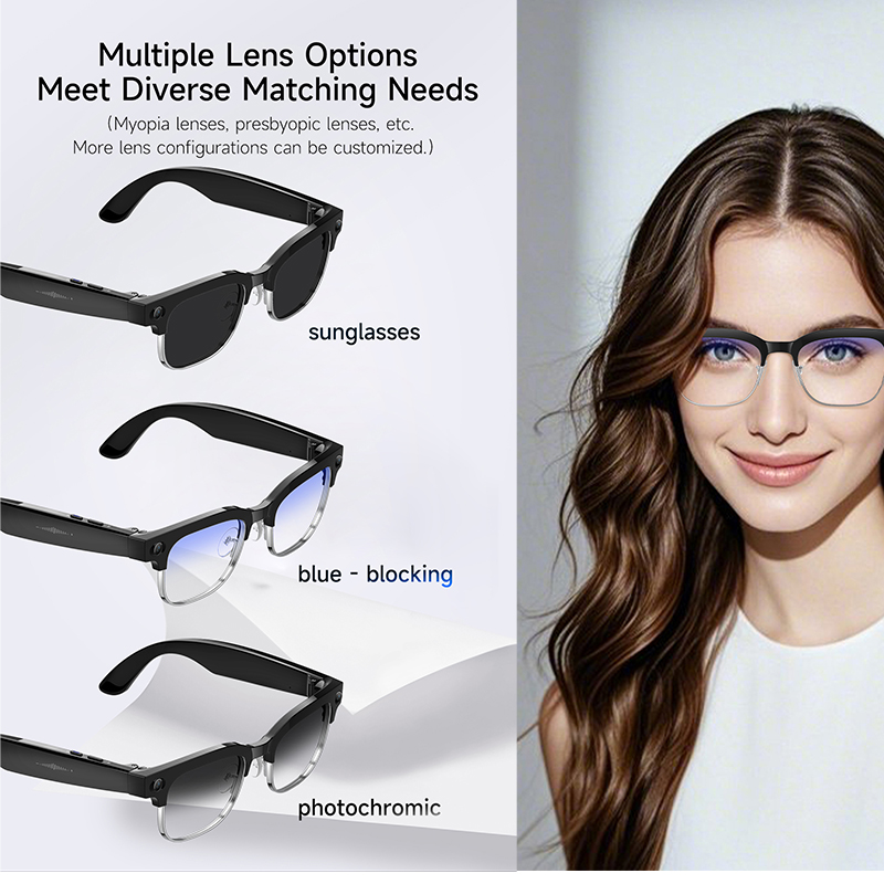 2026 New AI Smart Glasses 8MP  - Smart Glasses Lens บทวิจารณ์และราคา