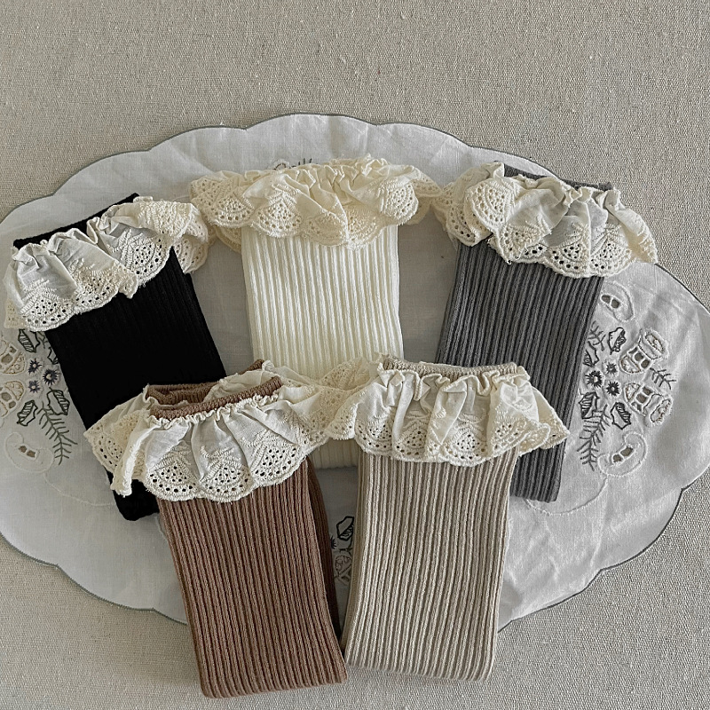Ruffle Baby Girls Knee High So - Baby Sock Oximeter บทวิจารณ์และราคา