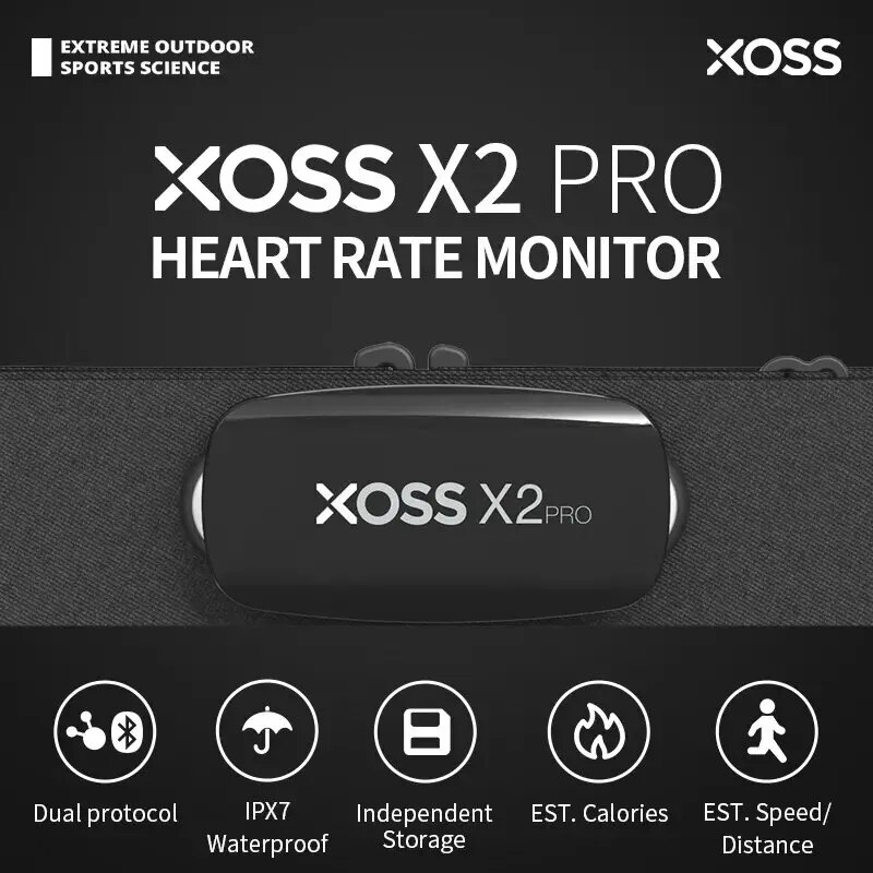 XOSS X2 Pro Chest Strap Heart  - Breath Rate Monitor บทวิจารณ์และราคา