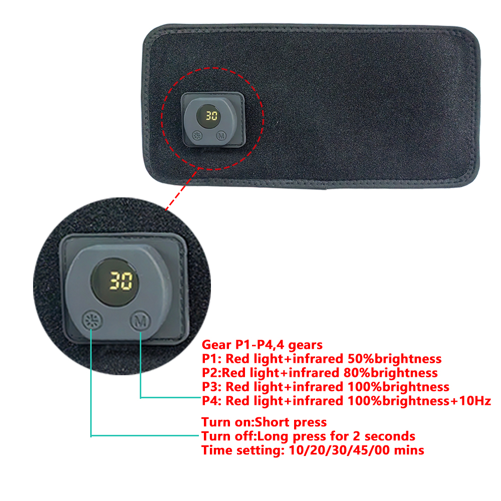 2025 New 60 Leds Red and Near- - Galvanic Skin Sensor บทวิจารณ์และราคา