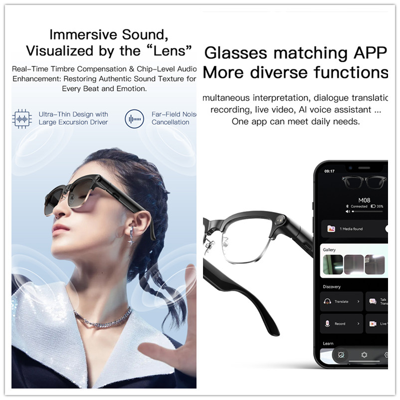 2026 New 8MP Ultra-Wide HD Cam - Smart Glasses Lens บทวิจารณ์และราคา