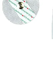 50pcs Non-woven ECG Electrode  - Ecg Patch Monitor บทวิจารณ์และราคา