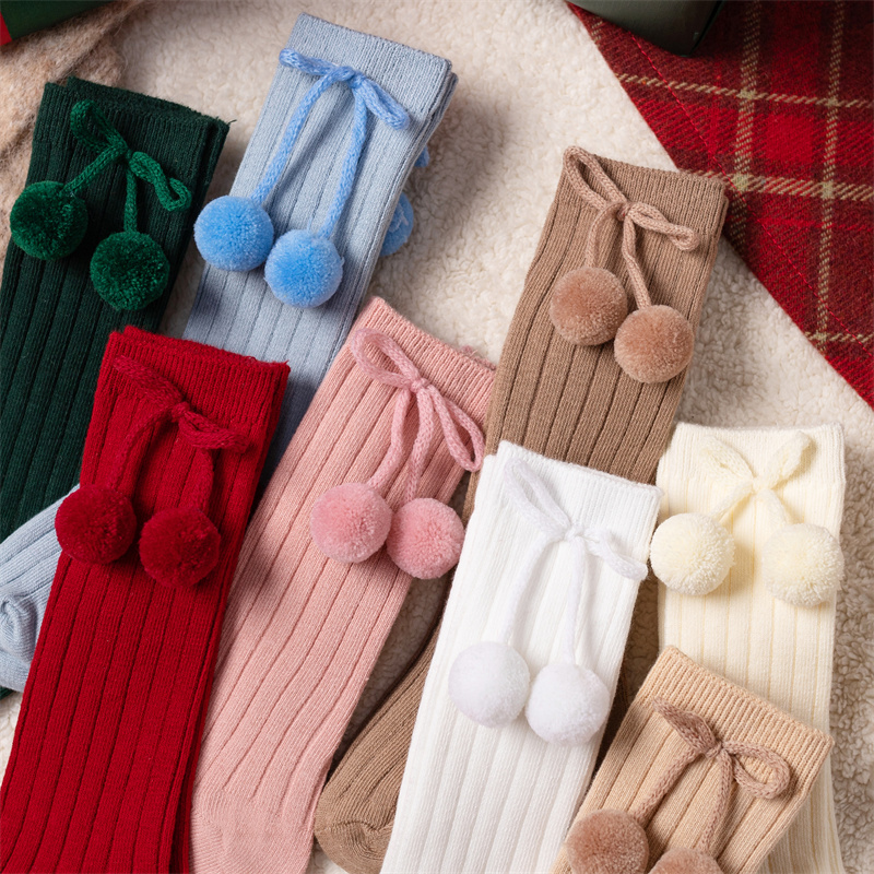 3Pairs/Lot Baby Ball Knee High - Baby Sock Oximeter บทวิจารณ์และราคา