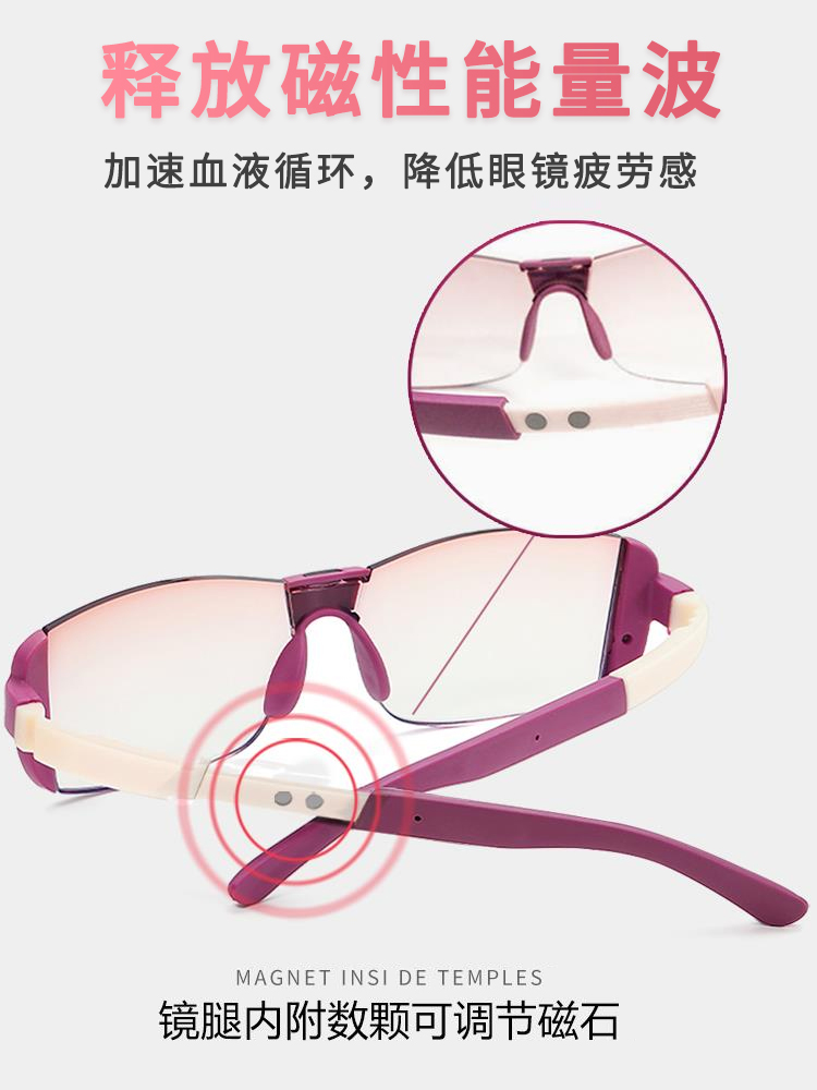Magnetic Therapy Frameless Dua - Light Therapy Glasses บทวิจารณ์และราคา