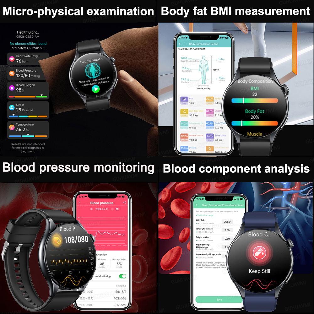 Smart Watch 2026 New Blood oxy - Fatigue Band Monitor บทวิจารณ์และราคา