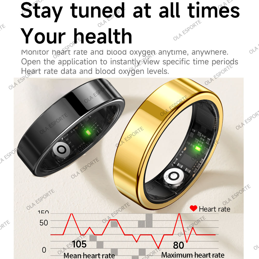 New R09 Smart Ring Men Women w - Temperature Ring Skin บทวิจารณ์และราคา