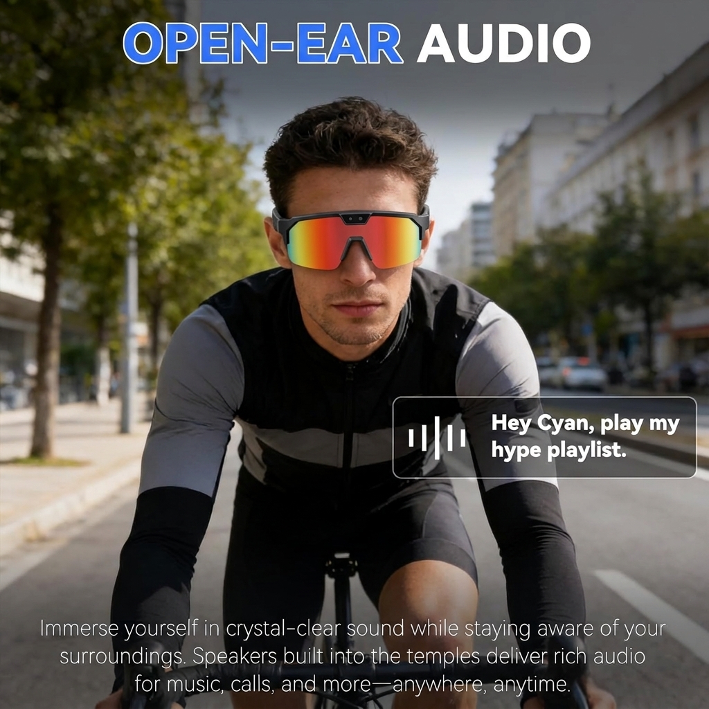 2026New AI Smart Glasses 1200P - Smart Glasses Lens บทวิจารณ์และราคา