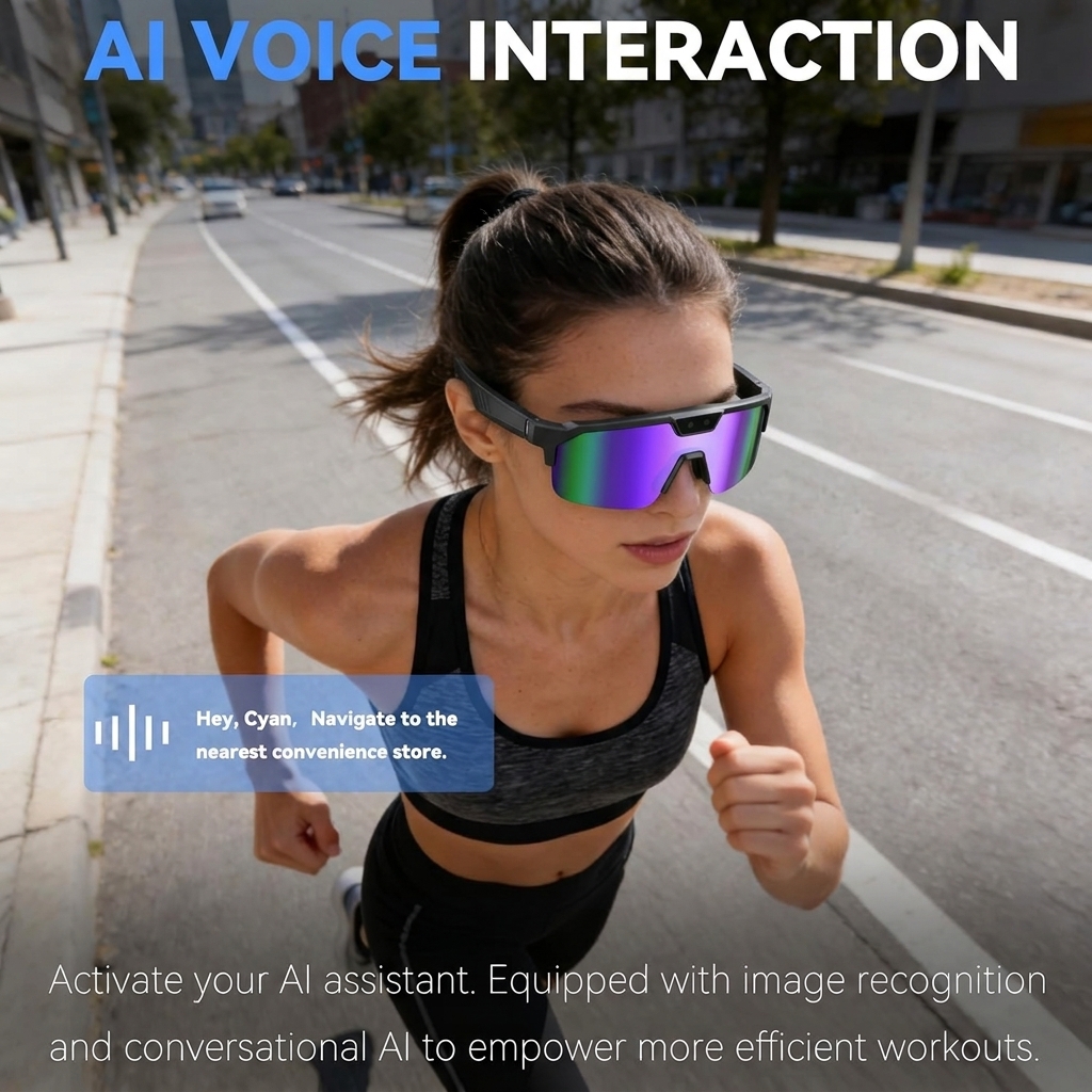 2026New AI Smart Glasses 1200P - Smart Glasses Lens บทวิจารณ์และราคา
