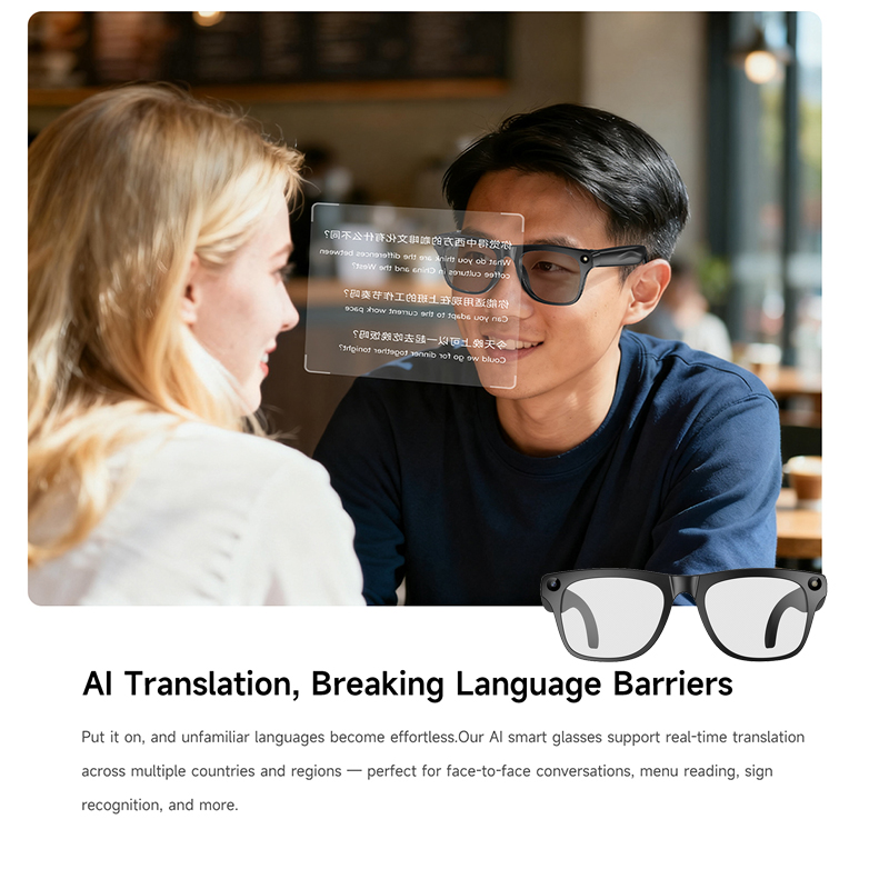 2026 New AI Smart Translation  - Smart Glasses Lens บทวิจารณ์และราคา