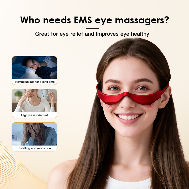 Electric Eye Massager Glasses  - Light Therapy Glasses บทวิจารณ์และราคา