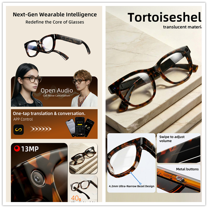 Hiwego 2026 New12K HD AI Smart - Smart Glasses Lens บทวิจารณ์และราคา