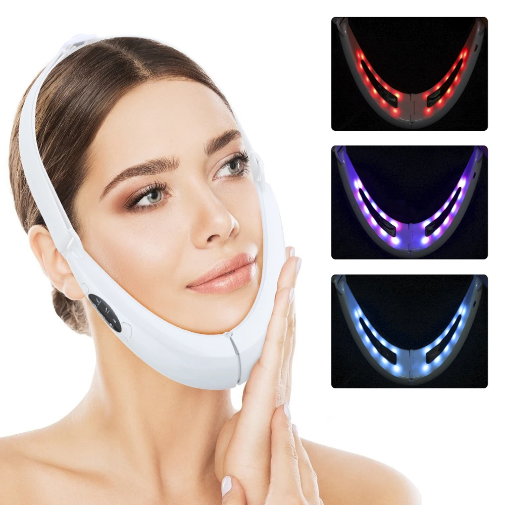 EMS V Shape Lift Belt Facial L - Galvanic Skin Sensor บทวิจารณ์และราคา